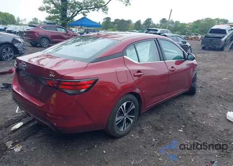 2023 Nissan Sentra Sv Xtronic Cvt from USA, damaged, VIN 3N1AB8CV9PY317198